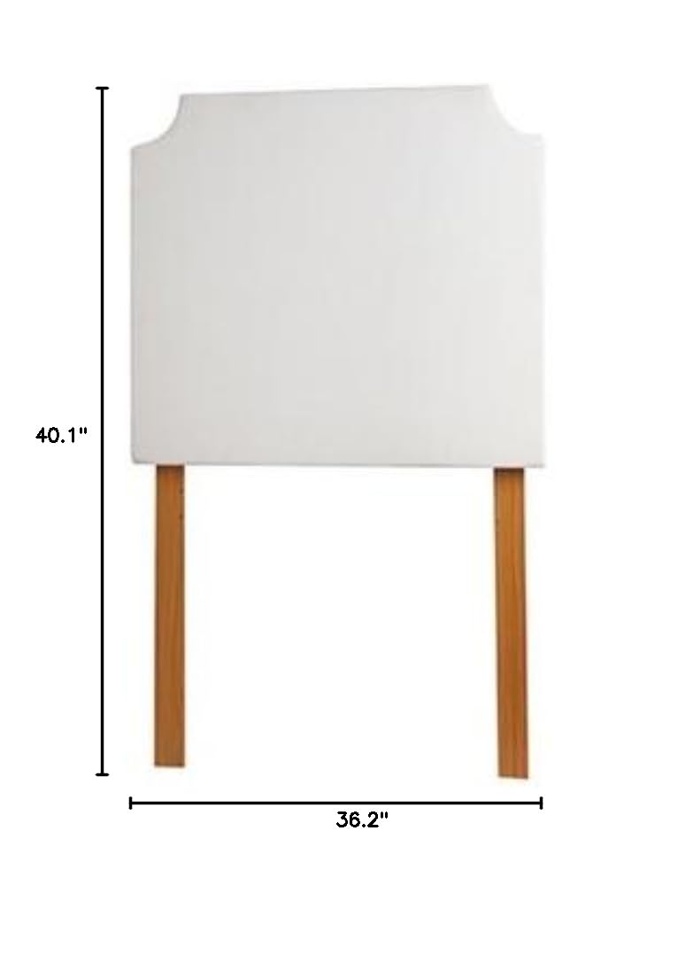 Byourbed DIY Headboard with Legs - Upholstered Bed Headboard for College Dorm, Bedroom Decor - Perfect for Small Spaces & Apartment Living