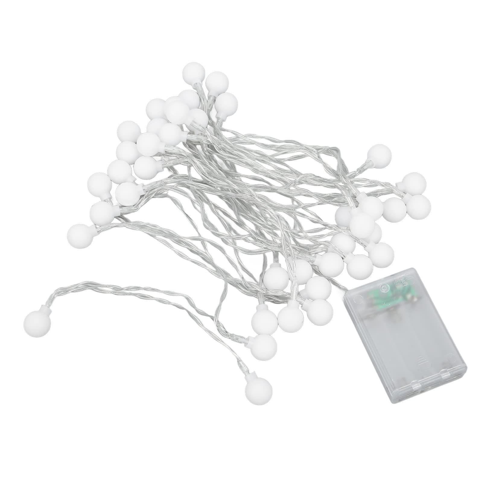 Waterproof Outdoor LED String Lights - Round Fairy Lights for Romantic Ambience, 2 Modes (Warm White & Multicolor) - Perfect for Camping, Patio, Garden, Backyard, Wedding & Party Decorations