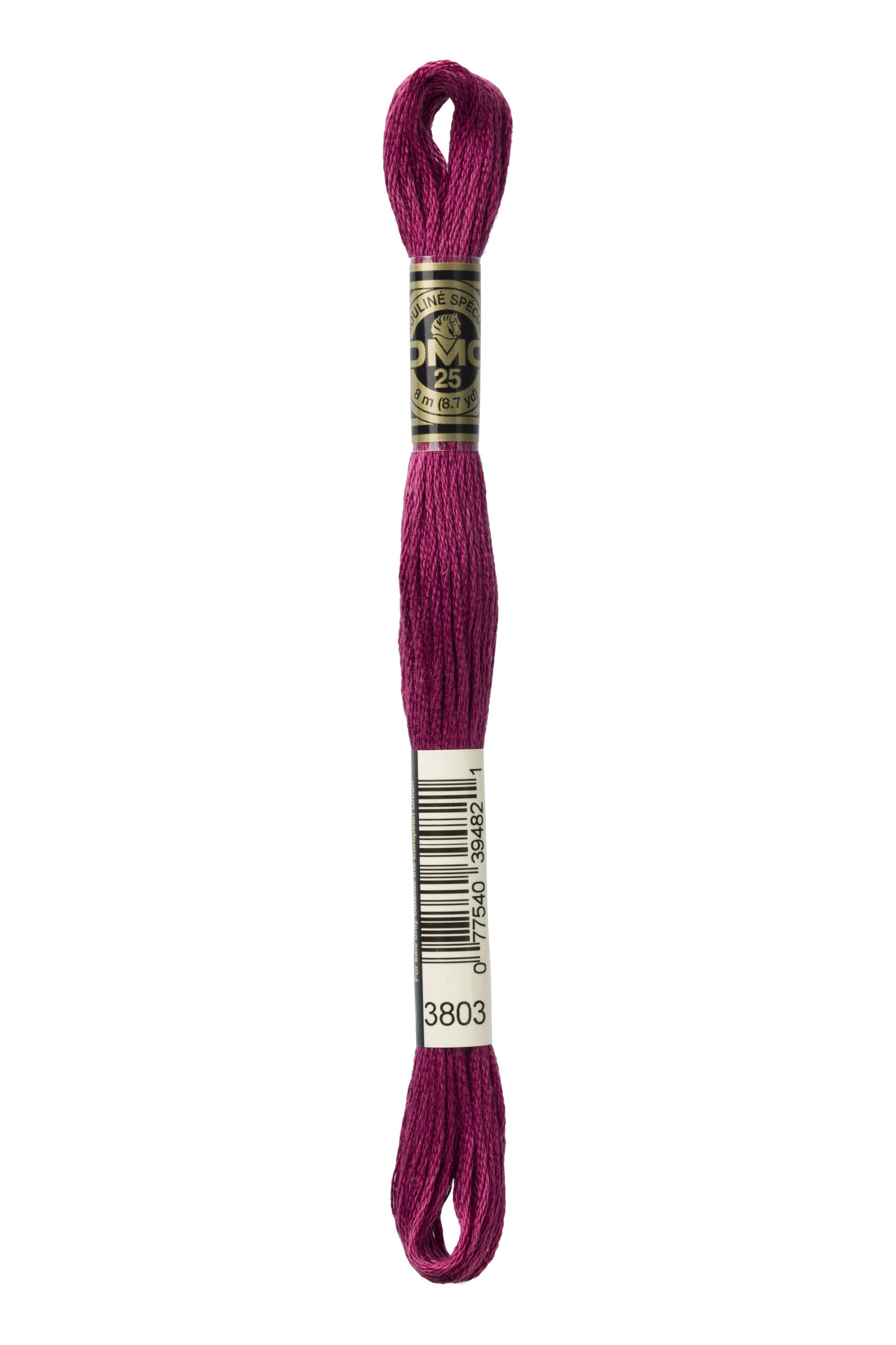 DMC 3803 100% Cotton Embroidery Floss - 6 Stranded Skeins for Cross Stitch, Needlepoint & Hand Embroidery - Perfect for DIY Crafts, Scrapbooking & Home Decor Projects