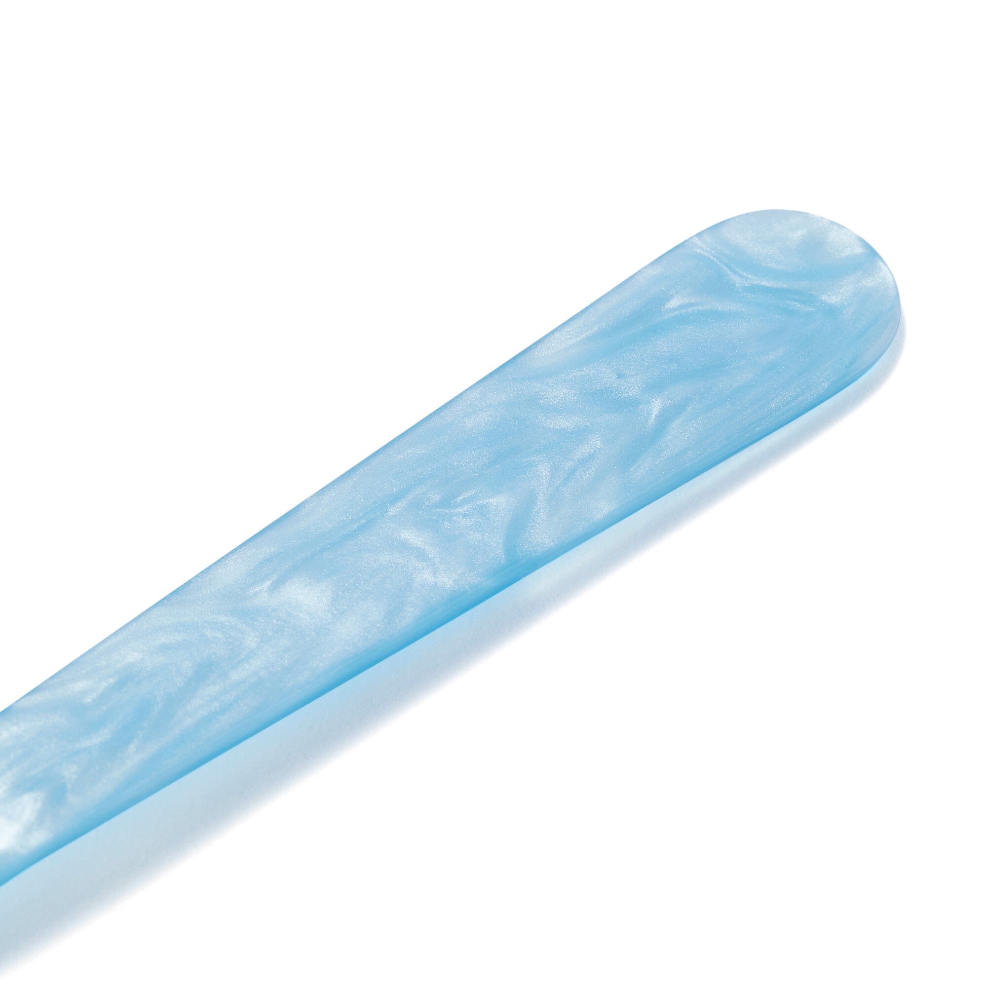 Premium Blue Marble Dessert Spoons - Elegant Tableware for Cakes, Ice Cream & Desserts - Perfect for Parties, Weddings & Home Dining
