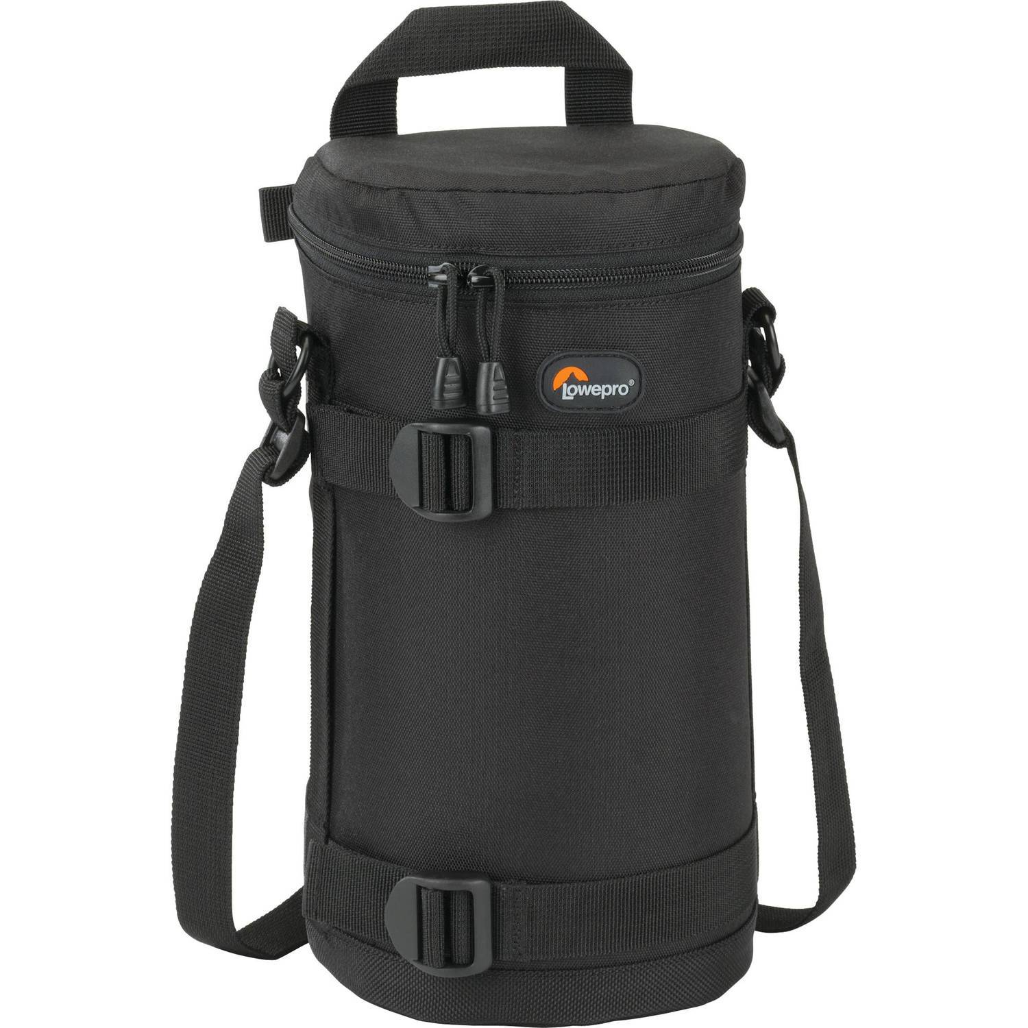 Lowepro Lens Case 11x26cm Black - Protective Camera Lens Pouch for DSLR & Mirrorless - Perfect for Travel, Hiking & Outdoor Photography