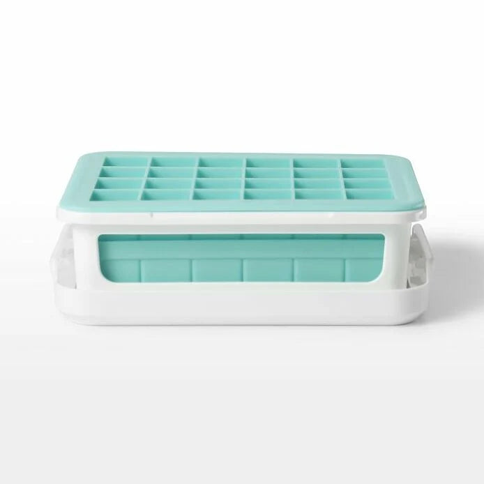 Premium Silicone Ice Cube Tray with Lid - Large 2 Inch Cocktail Ice Molds for Whiskey, Bourbon & Drinks - Perfect for Home Bars, Parties & Gift Giving