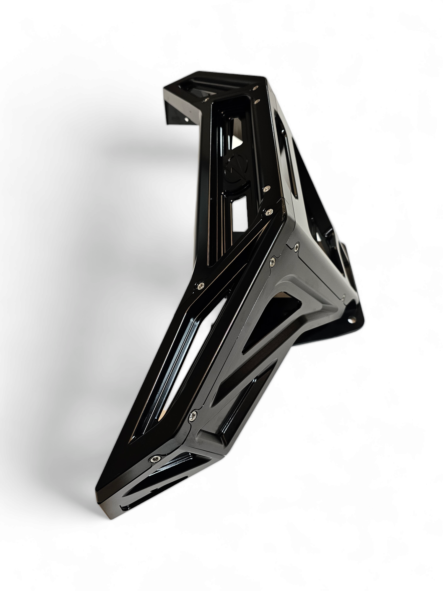 2022-2025 Polaris RZR Pro R & Turbo R Front Winch Bumper - Black Anodized Aluminum Billet (FWB610030) | Off-Road Protection & Recovery Accessory for UTV Trail Riding & Rock Crawling