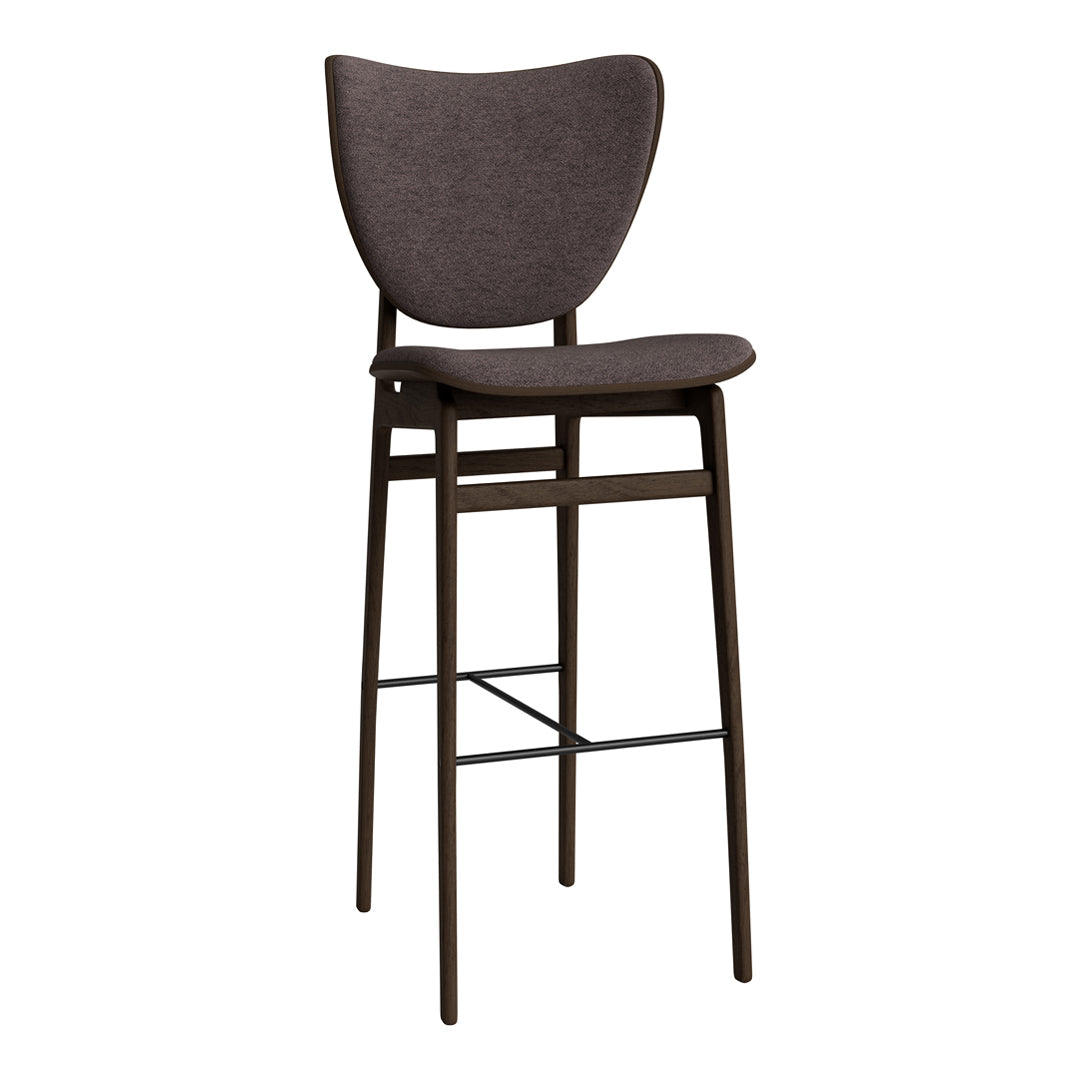 Stylish Upholstered Elephant Bar Chair - Comfortable Counter Height Stool for Kitchen Island, Breakfast Nook & Home Bar Decor