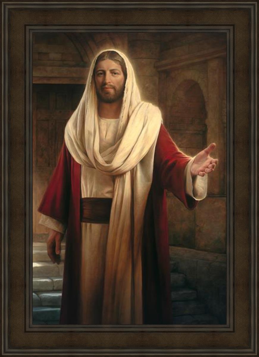 Come Follow Me by Howard Lyon - Inspirational Christian Art Print for Home, Church & Office Decor
