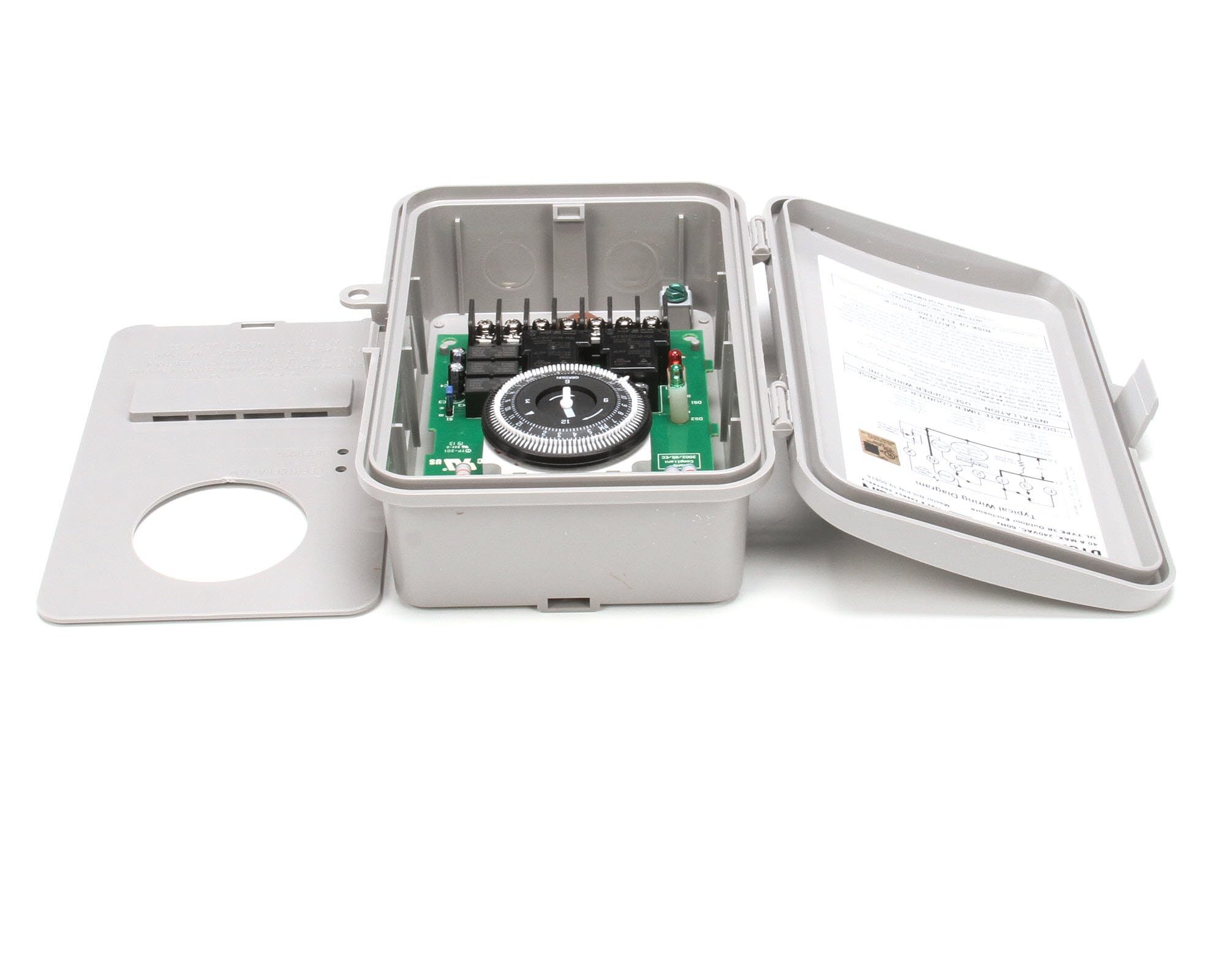 Master-Bilt 19-00815 Digital Timer with New Style Enclosure - Grasslin Replacement for Commercial Refrigeration & Walk-In Freezers (Ideal for Restaurants, Grocery Stores & Food Service Businesses)