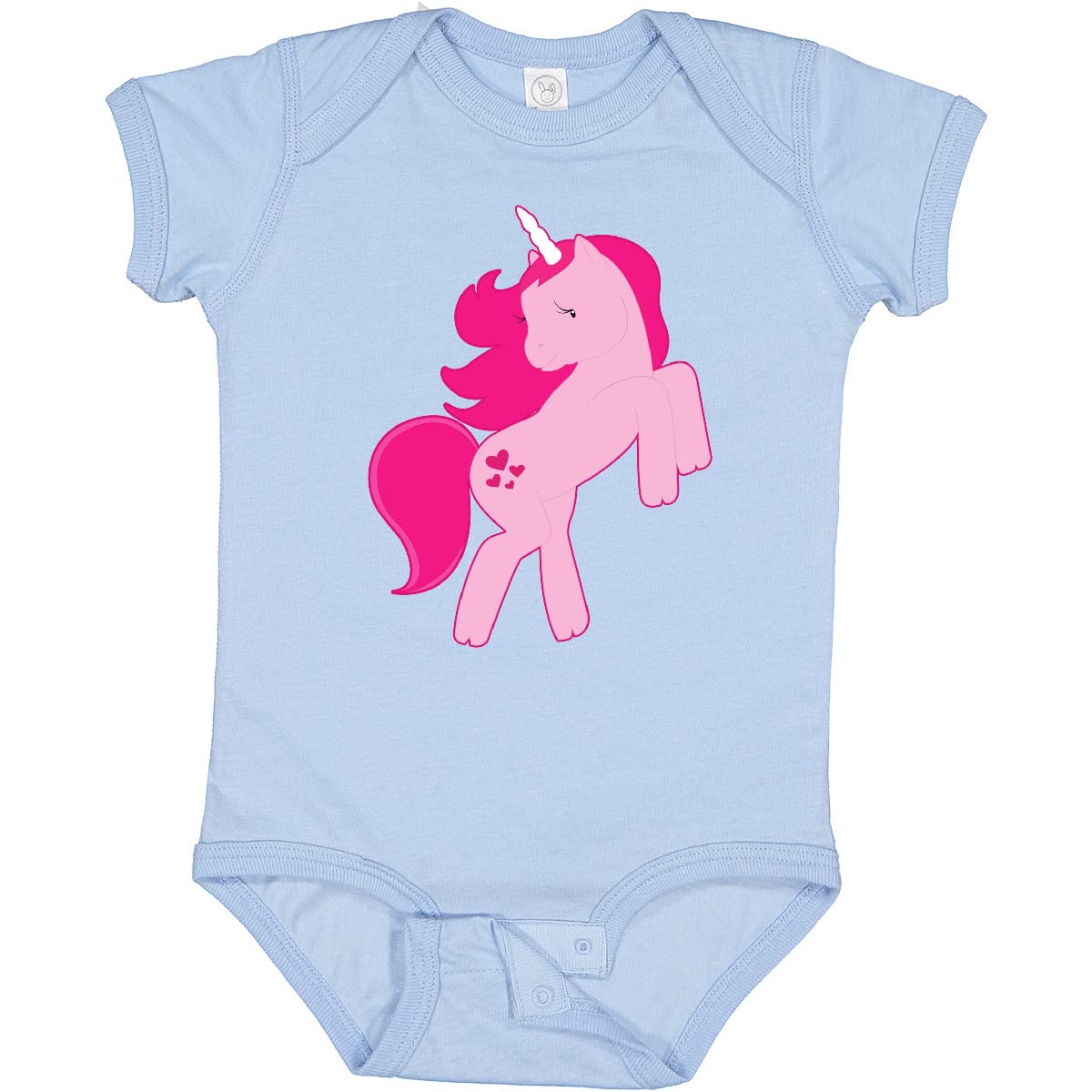 Inktastic Pink Unicorn Baby Bodysuit - Cute Soft Cotton Onesie for Newborns & Infants - Perfect for Baby Showers, Birthdays & Photo Shoots