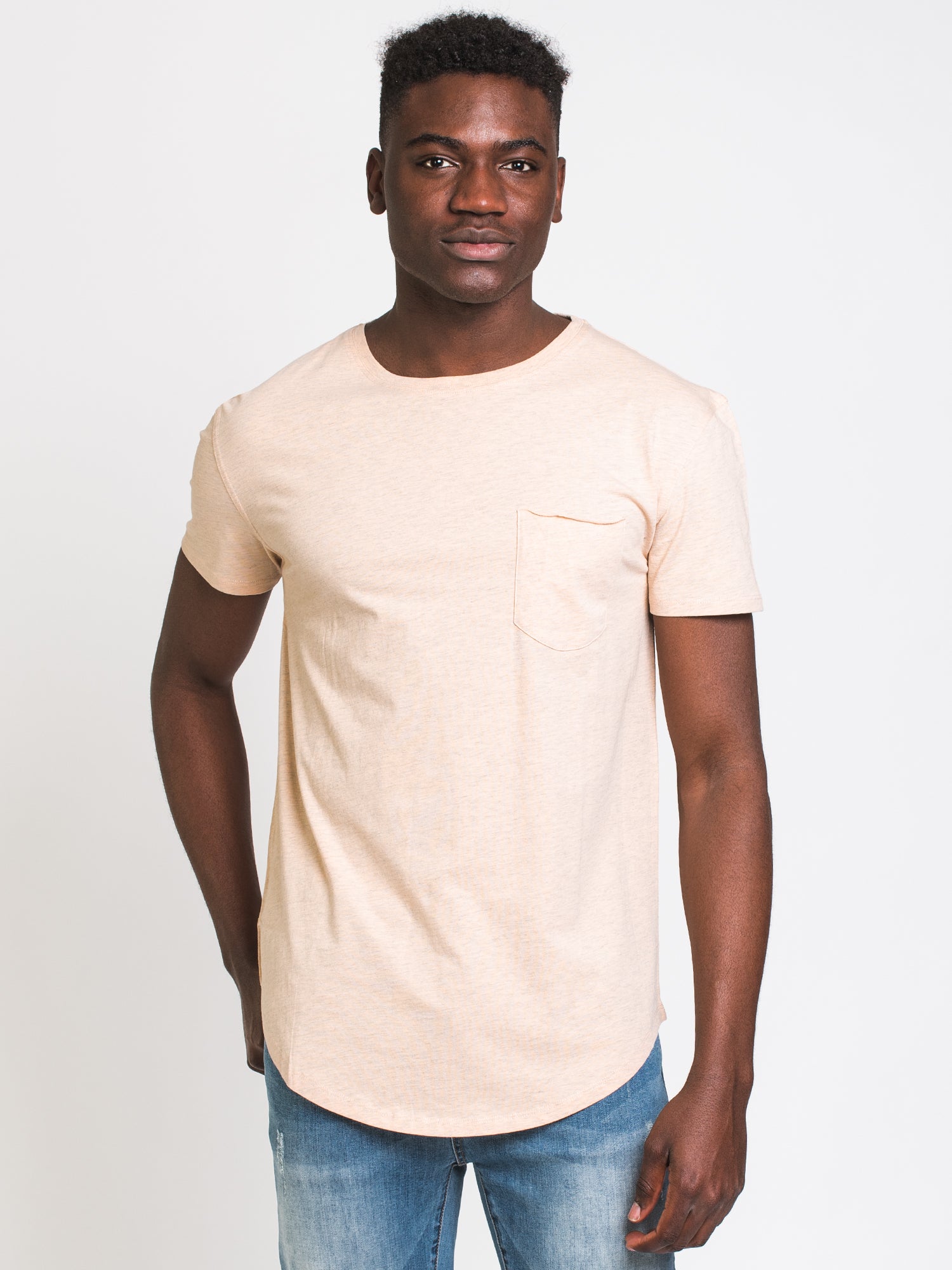 BOATHOUSE Men's Longline T-Shirt - Slim Fit Casual Tee for Streetwear & Everyday Outfits | Perfect for Gym, Lounge & Urban Style