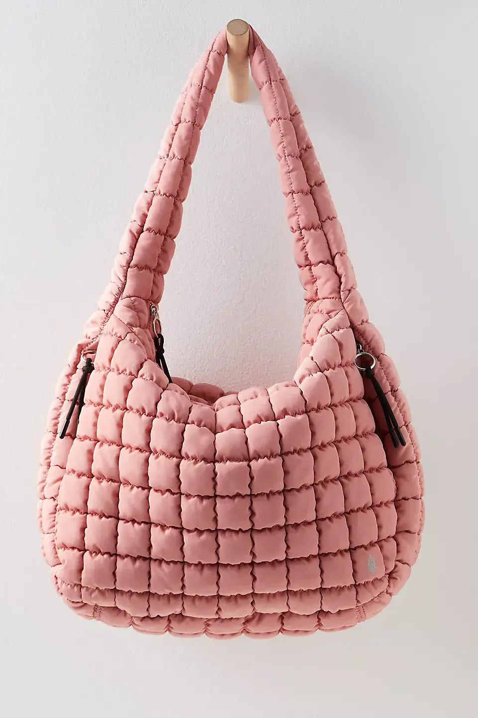 FP Movement Quilted Carryall Hobo Bag - Stylish & Spacious Crossbody Purse for Women | Perfect for Work, Travel & Everyday Use
