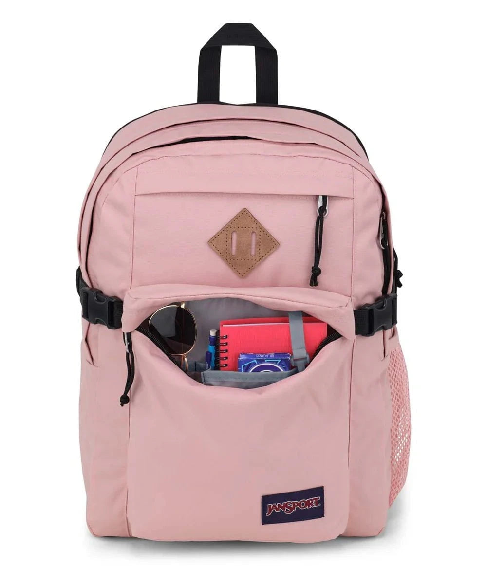 JanSport Main Campus Backpack - Misty Rose | Durable School & College Backpack for Students, Travel & Everyday Use