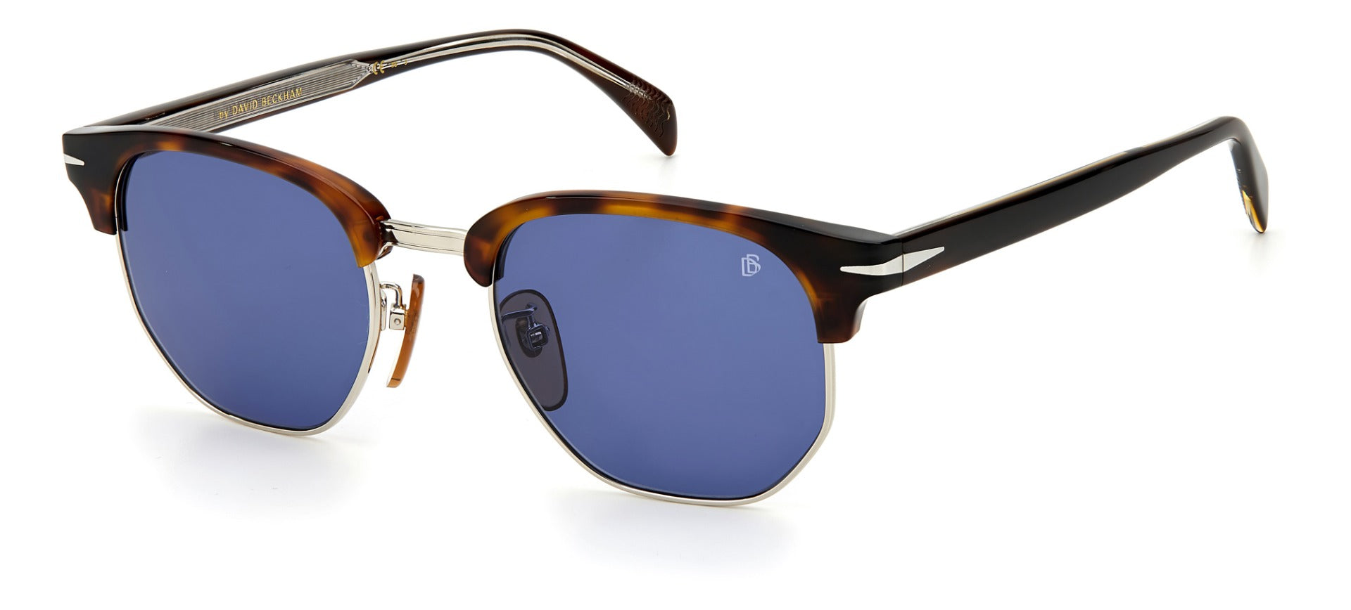David Beckham DB1002/S Sunglasses - Polarized Aviator Style for Men & Women - UV Protection, Fashionable & Durable - Perfect for Driving, Travel & Outdoor Activities
