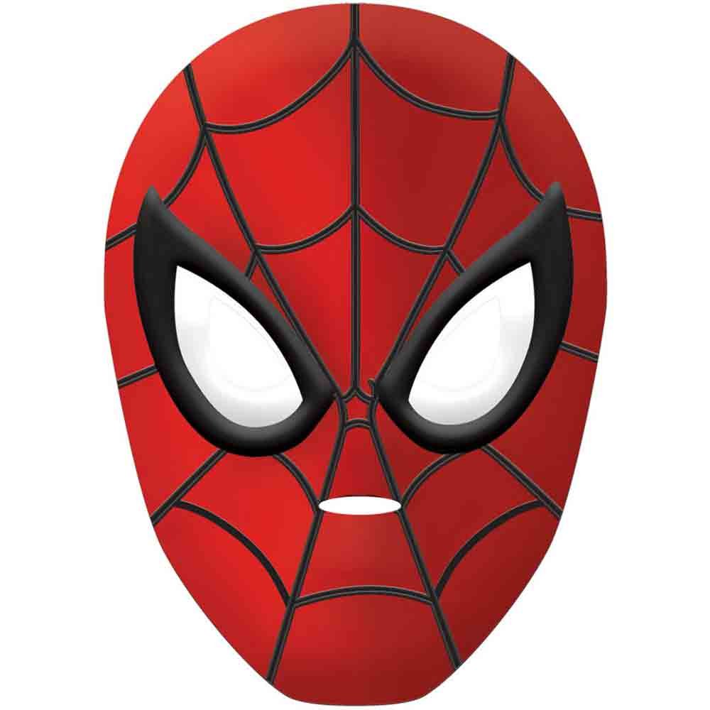 Spider-Man Molded Mask - High-Quality Superhero Costume Accessory for Cosplay, Halloween & Comic Con