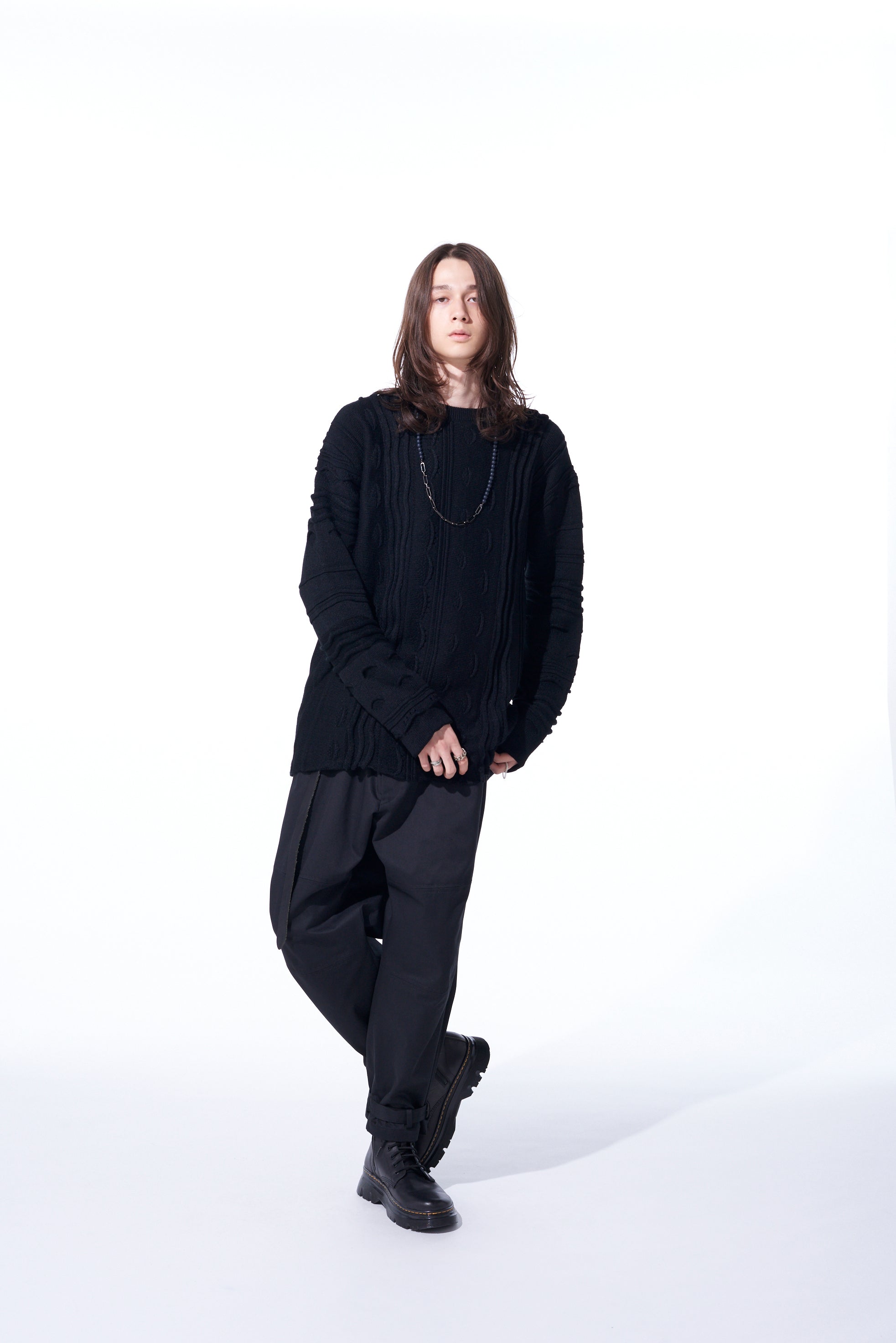 Bulky Wool 3D Pullover Knit Sweater - Warm Winter Oversized Women's Knitwear for Casual Outfits & Cozy Home Wear