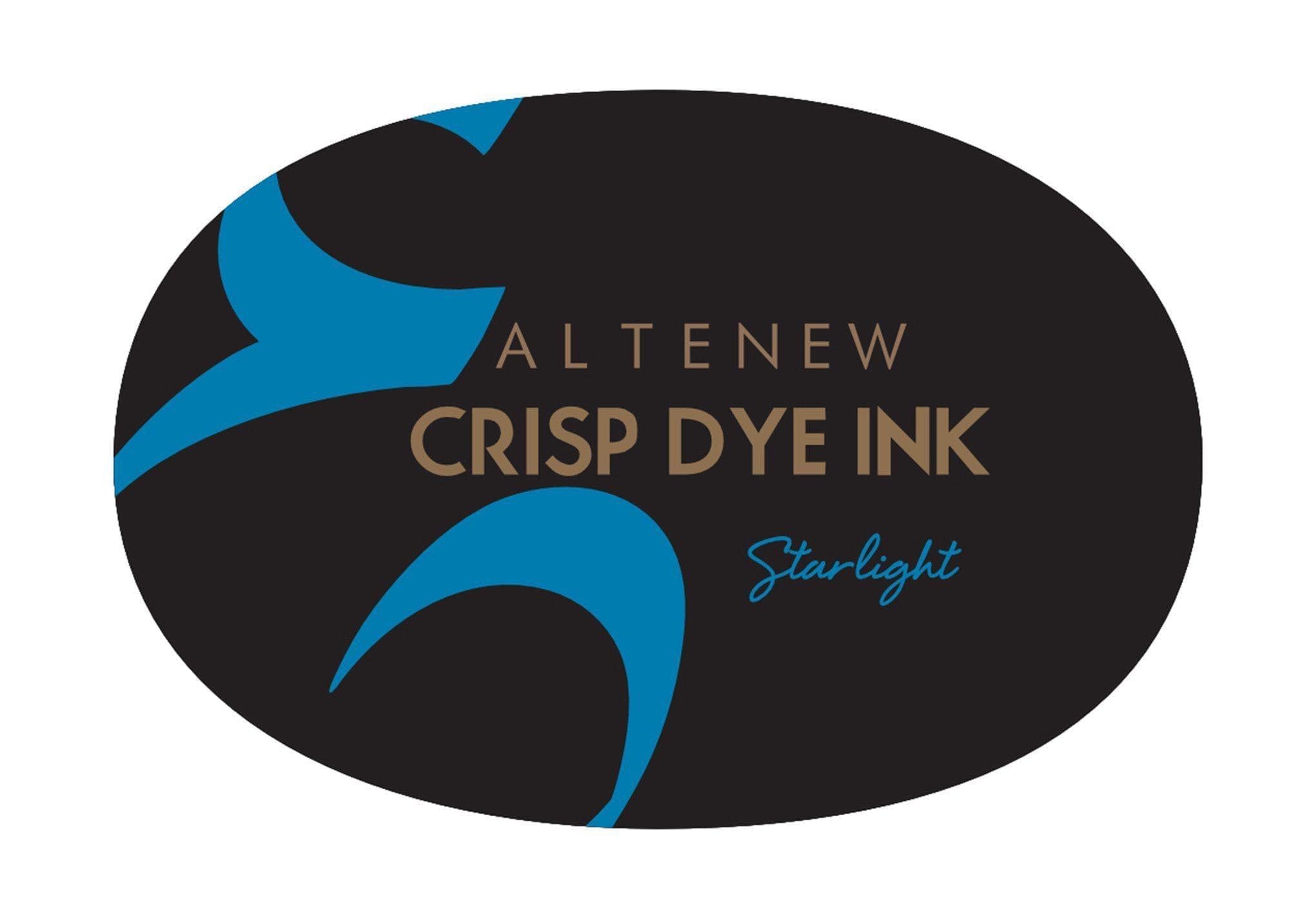 Deep Blue Seas Crisp Dye Ink - Premium Quality Ink for Calligraphy, Scrapbooking & Art Projects - Perfect for Handmade Cards, Journals and Creative DIY Crafts