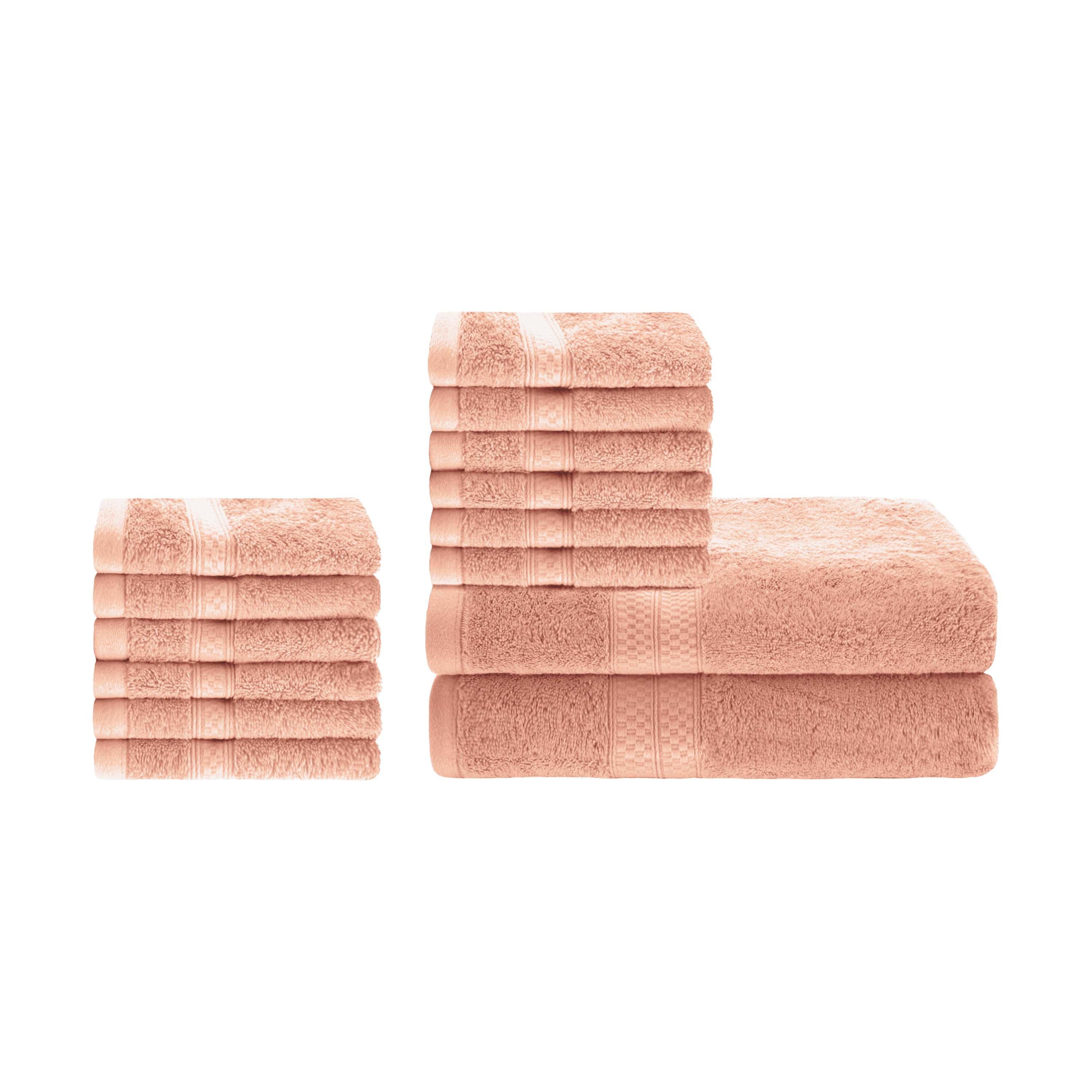 Ultra Soft Bamboo Rayon & Cotton Blend Bath Towel and Face Towel Set - Eco-Friendly, Absorbent & Gentle for Spa, Bathroom & Travel Use
