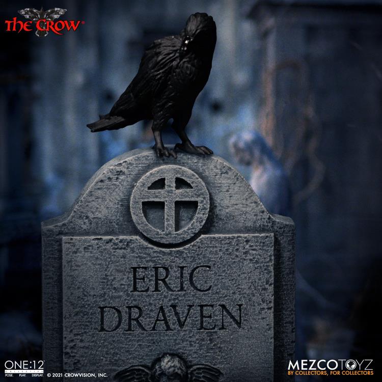 The Crow: One:12 Collective Eric Draven Action Figure - Highly Detailed Collectible for Movie Fans & Display