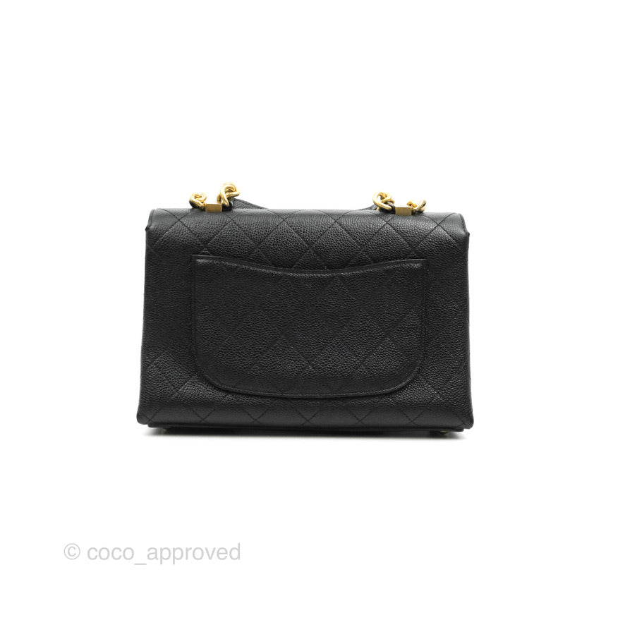Chanel Chic Affinity Small Grained Calfskin Crossbody Bag in Black with Aged Gold Hardware - Perfect for Everyday Luxury & Evening Events