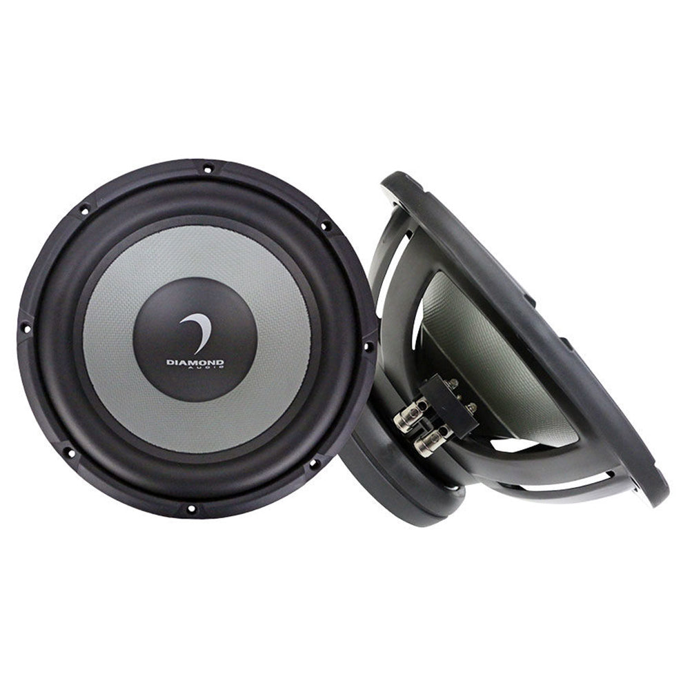 Diamond Audio DMD104 10-Inch 4 Ohm DVC Car Subwoofer - High Performance Bass for Car Audio Systems | Perfect for Trucks, SUVs & Custom Car Stereo Upgrades