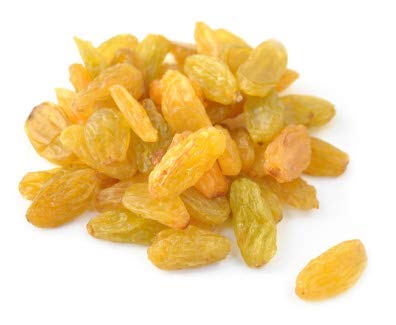FirstChoiceCandy Jumbo Seedless Golden Raisins - 5 Pound Bulk Pack - Healthy Dried Fruit Snacks for Kids, Baking & Trail Mix