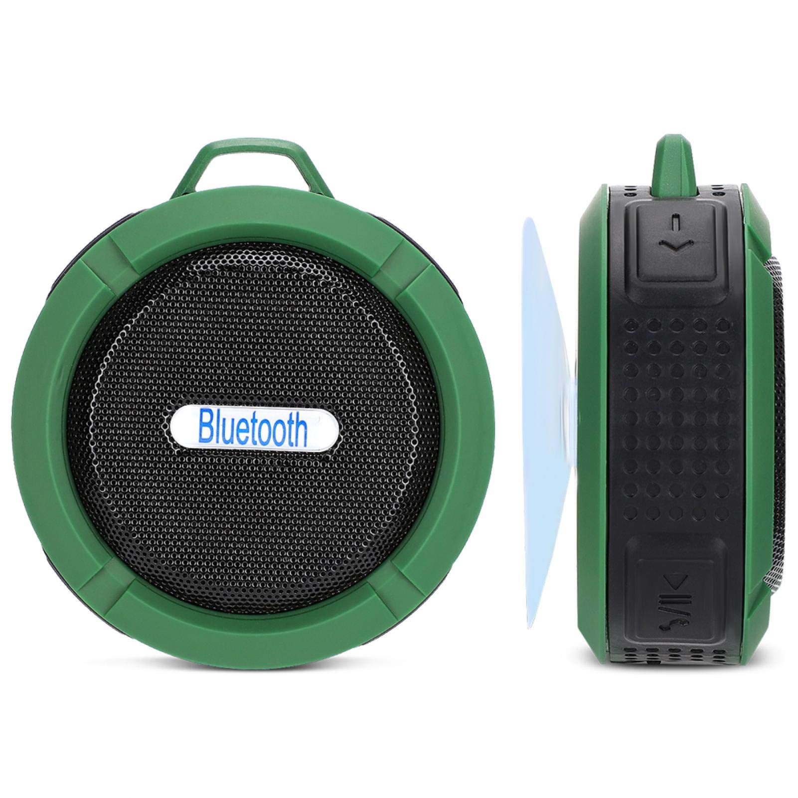 Portable Bass Speaker with Wireless Bluetooth, Waterproof & Shockproof for Outdoor Activities - Perfect for Hiking, Cycling, Camping, Beach Parties and Home Use