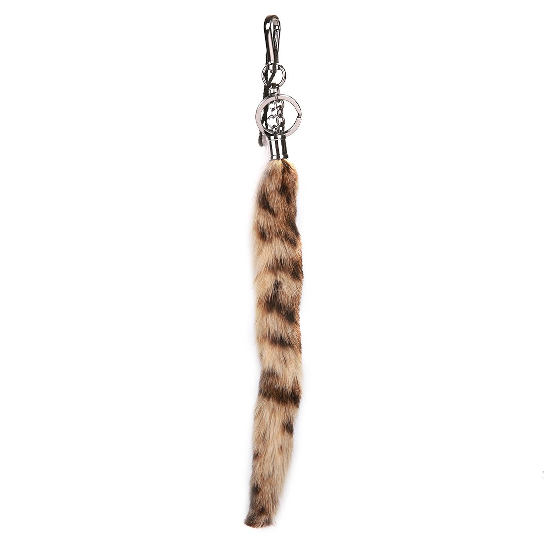 Bobcat Tail Keychain - Cute Cosplay Toy, Purse Bag Charm & Pendant Keychain for Cosplay, Fashion Accessories, Gifts | Perfect for Anime Conventions, Costume Parties & Everyday Carry