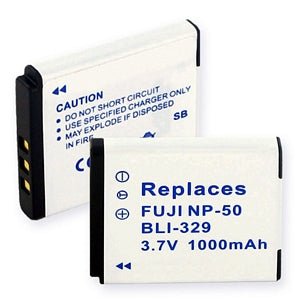 NP 50 & NP 50A Replacement Battery 2-Pack - Compatible with Digital Cameras, Camcorders & Electronic Devices - Long Lasting Power Solution