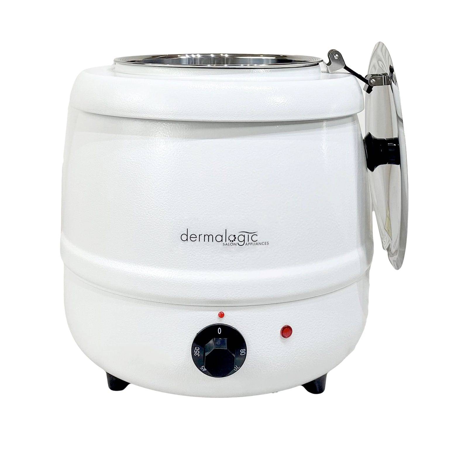 Dermalogic Paraffin Wax Warmer 10L with 5oz Ladle - Professional Wax Heater for Spa, Salon & Home Pedicure Treatments