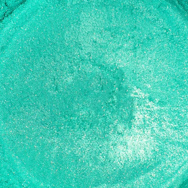 Metallic Mint Green