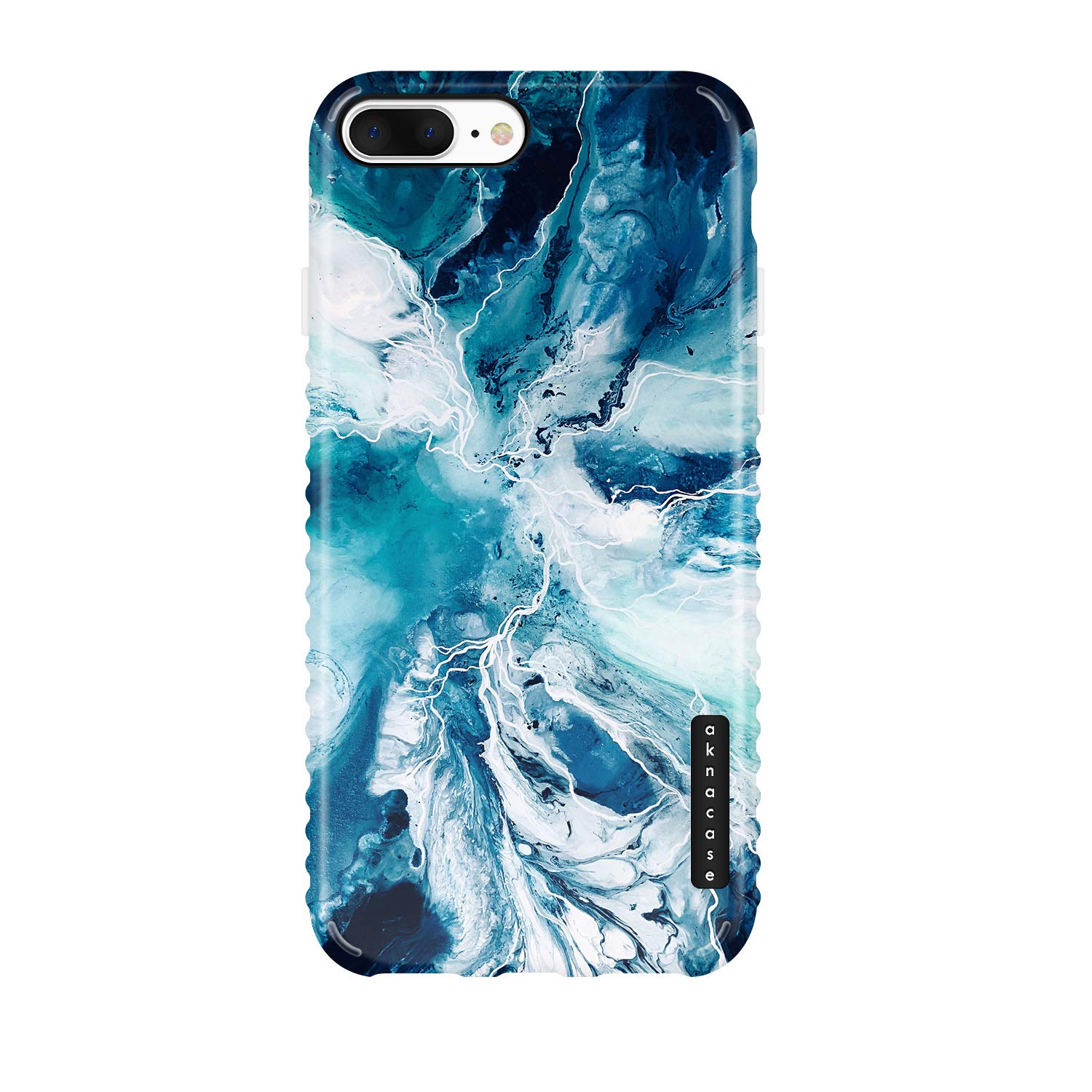 Premium Watercolor iPhone 8 Plus & iPhone 7 Plus Case - Akna GripTight Series Shockproof Silicone Cover with Ultra HD Print (Graphic 102241-US) - Perfect for Daily Protection & Stylish Outfit Matching