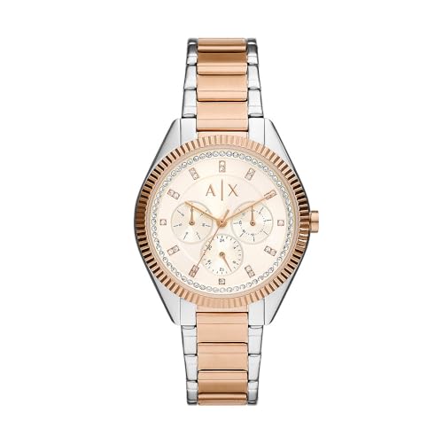 Rose Gold Tone and Silver Tone