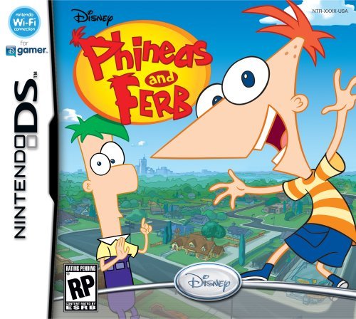 Phineas and Ferb Nintendo DS Game (Renewed) - Kids Adventure Video Game for Travel & Family Fun