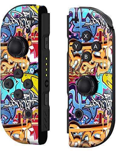 Original Title: HEDYDK Joycon for Nintendo Switch Controller, Left and Right Controllers for Switch/Lite/OLED, with Dual Vibration, Wake-up   Optimized Title: **HEDYDK Wireless Joycon Controller for Nintendo Switch/Switch Lite/Switch OLED - Left & Right Gamepad with Dual Vibration & Wake-up Function - Perfect for Multiplayer Gaming & Handheld Mode**