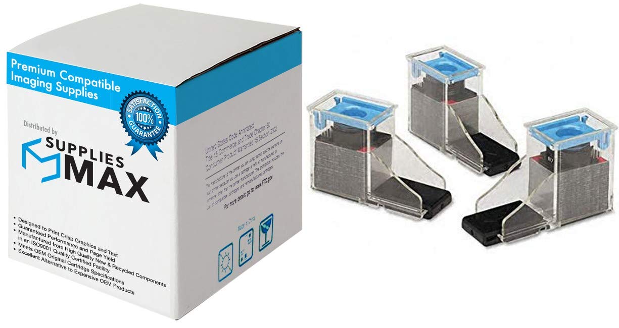 Konica Minolta Type A1 Copier/Printer Staples Cartridge Replacement (3-Pack, 5000 Staples) - Compatible with Model 946-762 | Ideal for Office Document Binding & High-Volume Printing