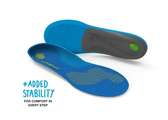 Running Support Insoles for Medium Arch - Thin & Comfortable Orthotic Shoe Inserts for Jogging, Walking & Daily Activities