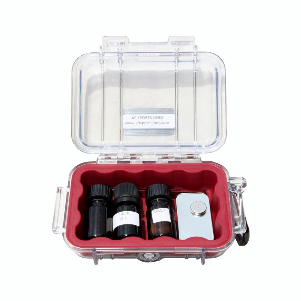 Pelican 1020 Micro Waterproof Case - Red/Clear - Compact Protective Hard Case for Electronics, Tools & Valuables - Perfect for Travel, Camping & Outdoor Adventures