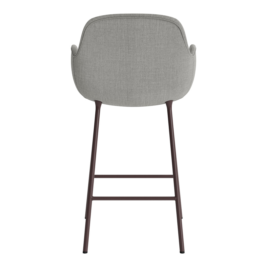 Stylish Fully Upholstered Form Counter Armchair - Perfect for Kitchen Islands, Breakfast Bars & Home Dining Areas