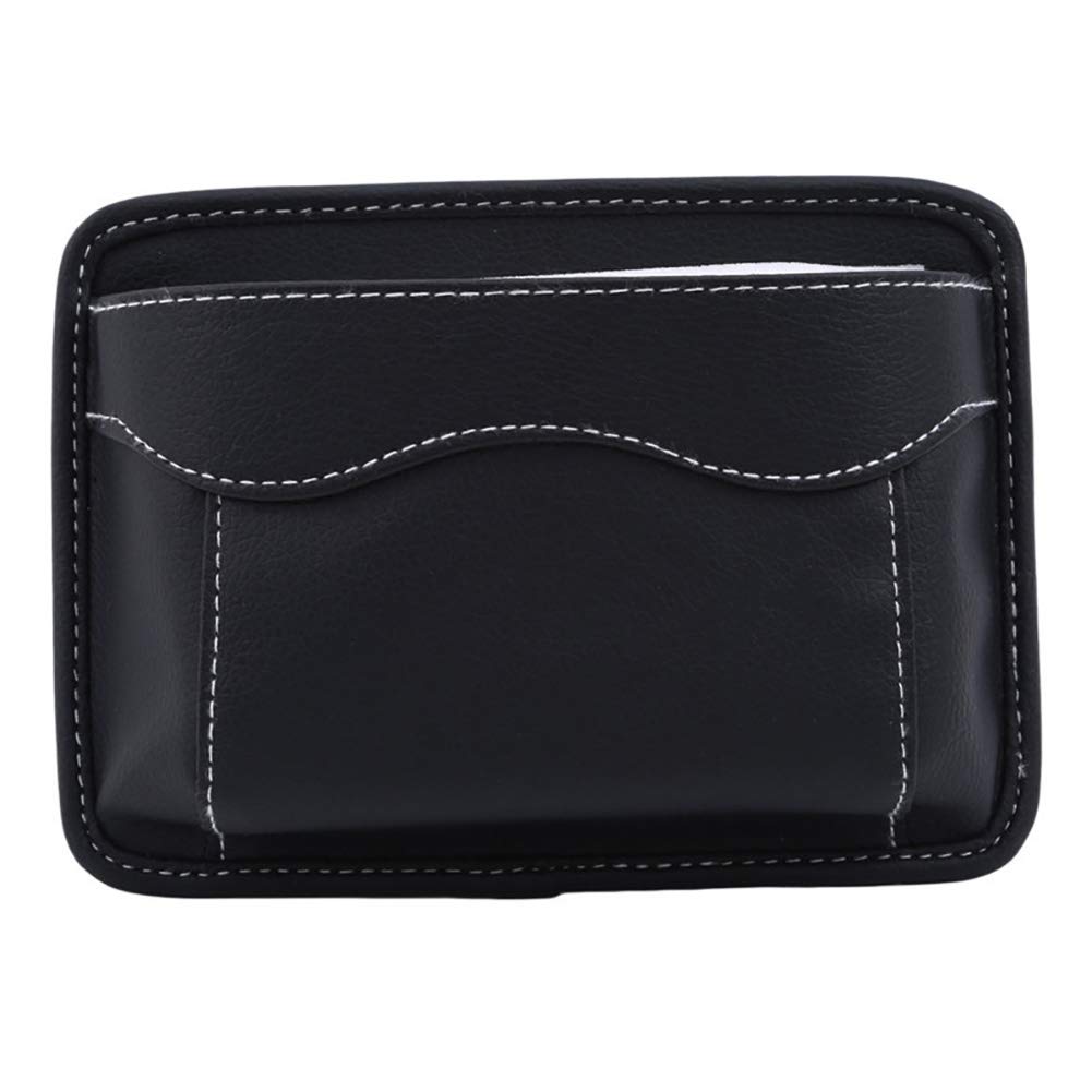 Premium Faux Leather Car Seat Gap Organizer - MADAGI Car Storage Bag for Phone, Keys & Essentials | Perfect for Road Trips & Daily Commutes