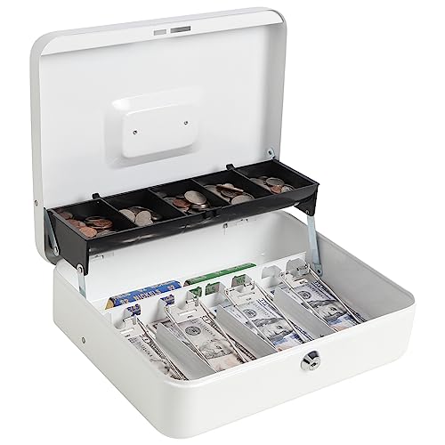 White with Money Tray