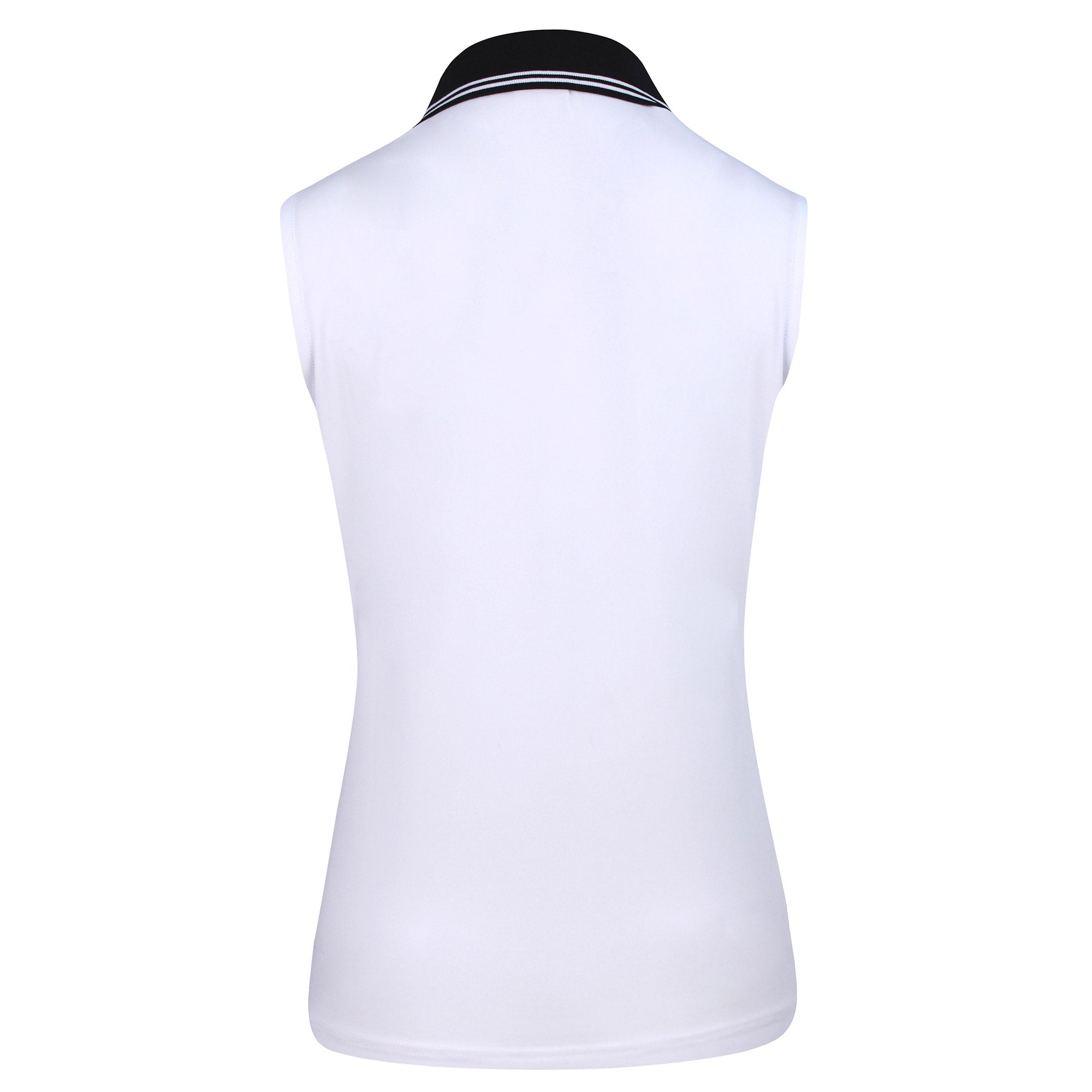 Women's Golf Polo Shirt - Kinsey White Daily Sports Top for Comfort & Style | Perfect for Golf, Tennis & Casual Wear