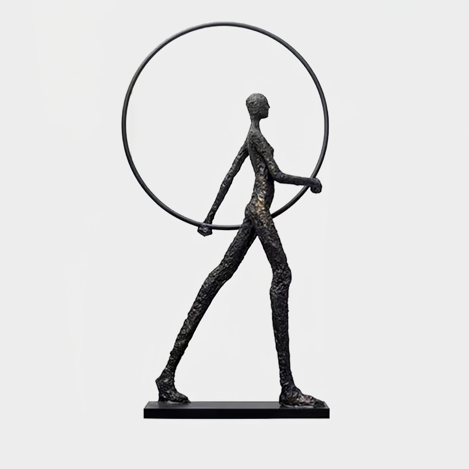 Modern Aeon Sculpture Floor Lamp - Adjustable LED Standing Light for Living Room, Bedroom & Office - Elegant Home Decor & Ambient Lighting