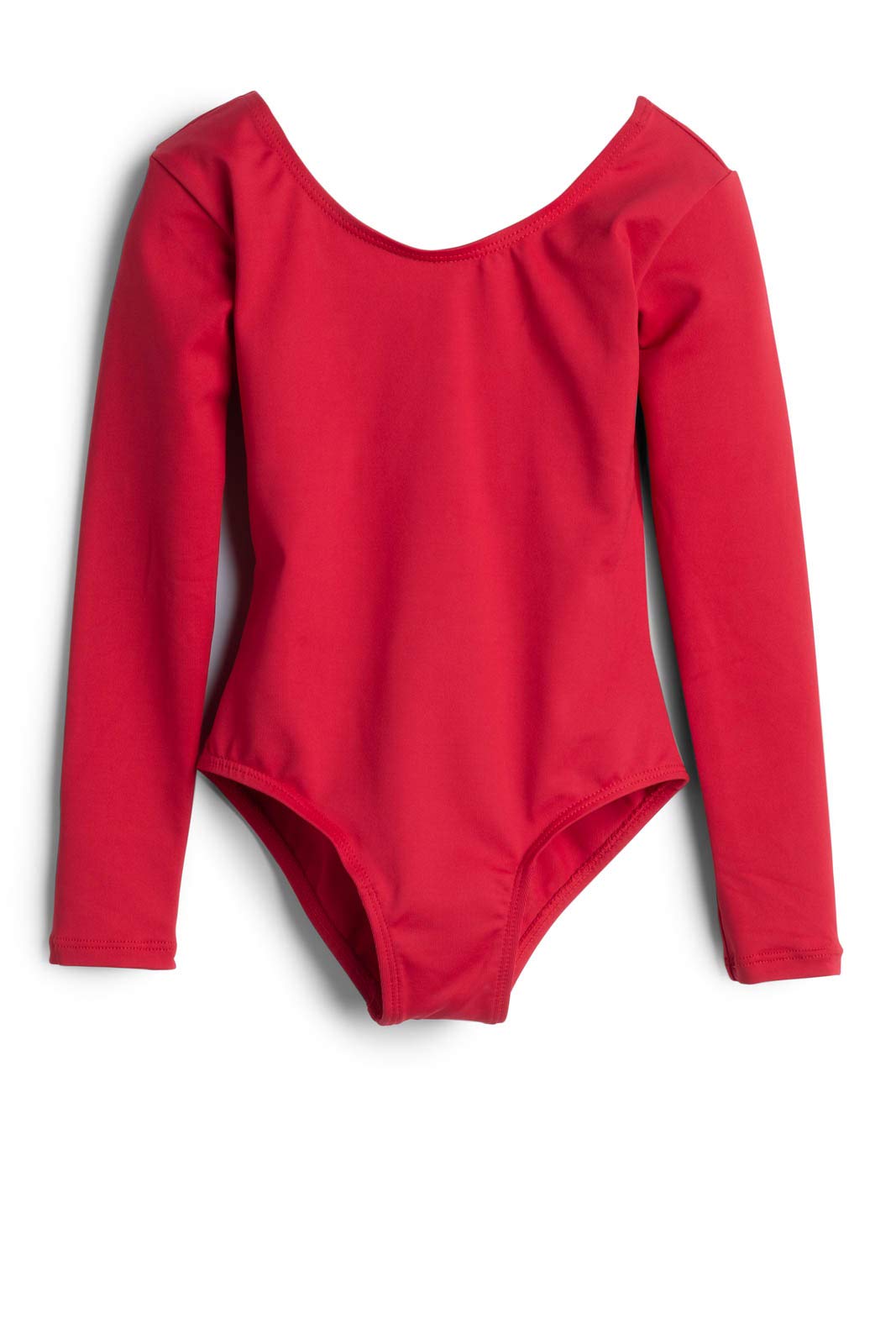 Elowel Girls Gymnastics Leotards - Long Sleeve Scoop Neck Dance Leotards for Ballet, Gymnastics & Performance (Perfect for Recitals, Competitions & Practice)