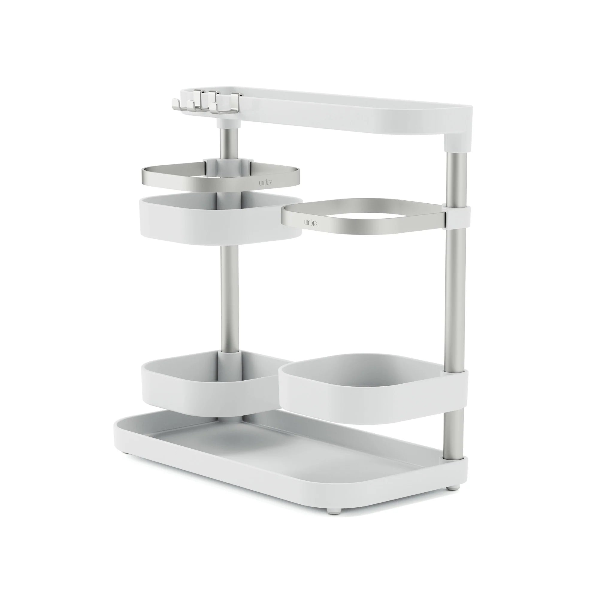 Stainless Steel Holster Dish Rack - Space Saving Kitchen Organizer for Plates, Bowls & Utensils - Perfect for Small Apartments, RVs & Compact Kitchens