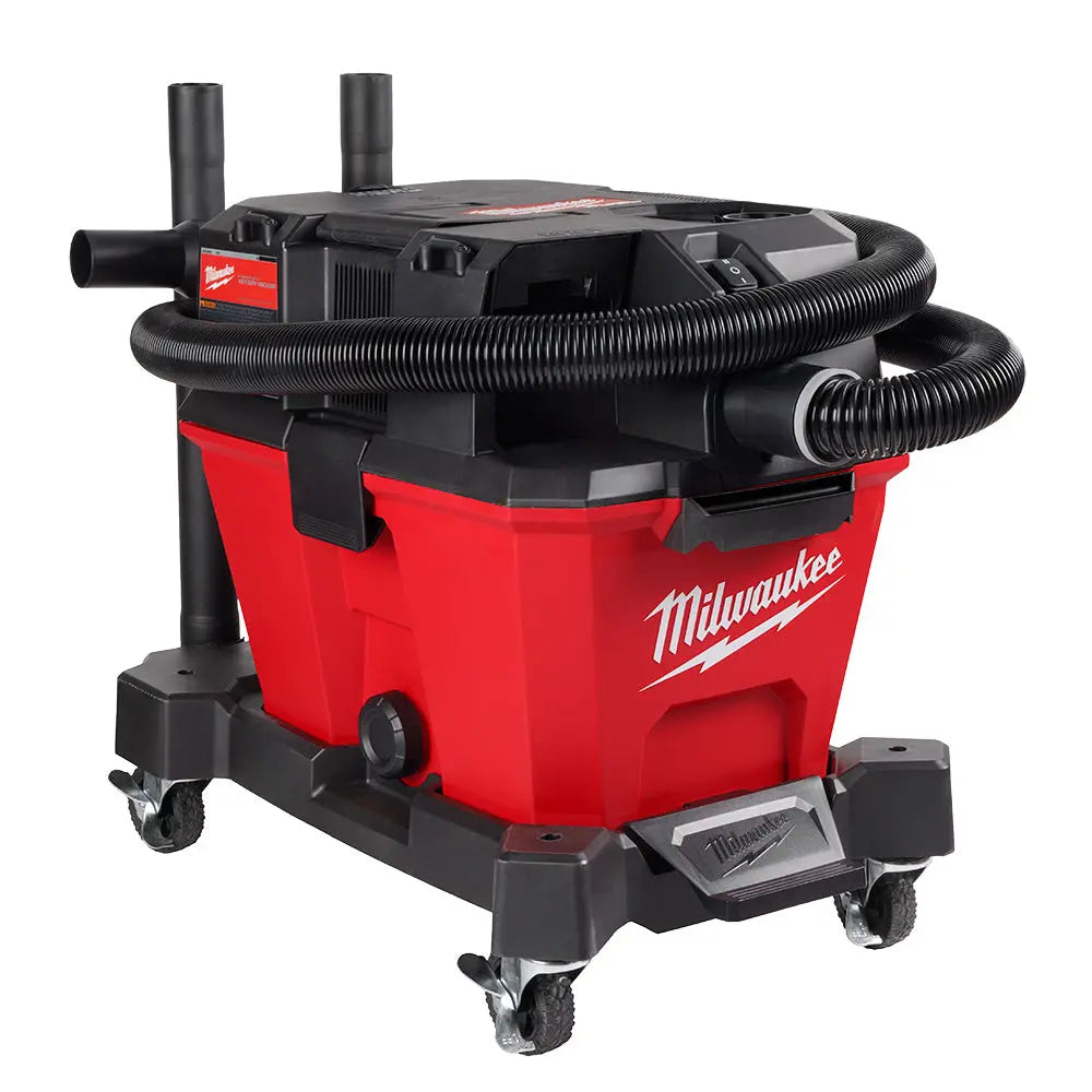 Milwaukee 0910-20 M18 FUEL™ 6 Gallon Wet/Dry Vacuum - Powerful Cordless Shop Vacuum for Cleaning, Construction & DIY Projects