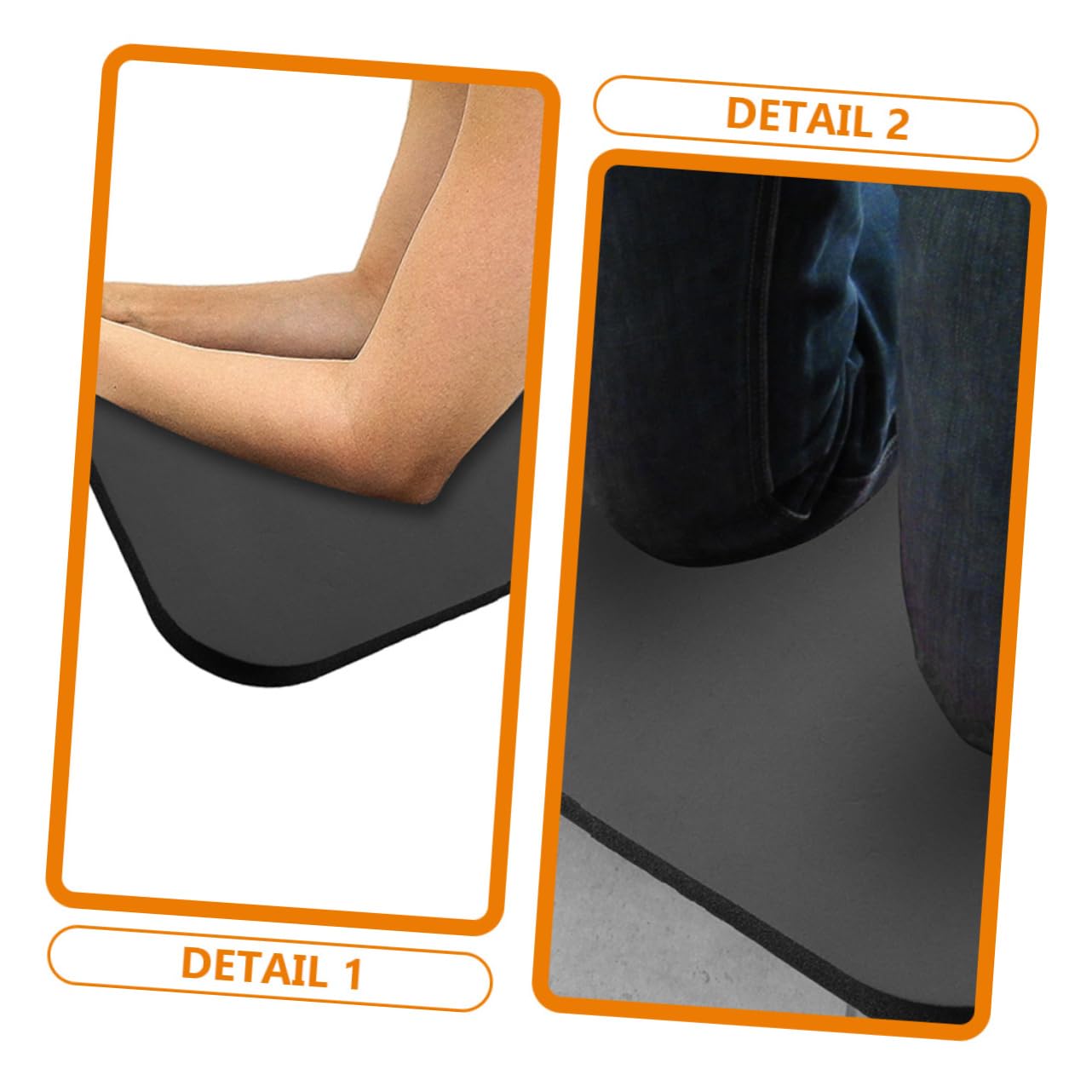 VANZACK 4-Piece Garden Kneeling Pads - Soft EVA Foam Knee Protection Pads for Gardening, Home Improvement & Carpentry - Comfortable Cushion for Floor Work, Tile Installation & Outdoor Activities