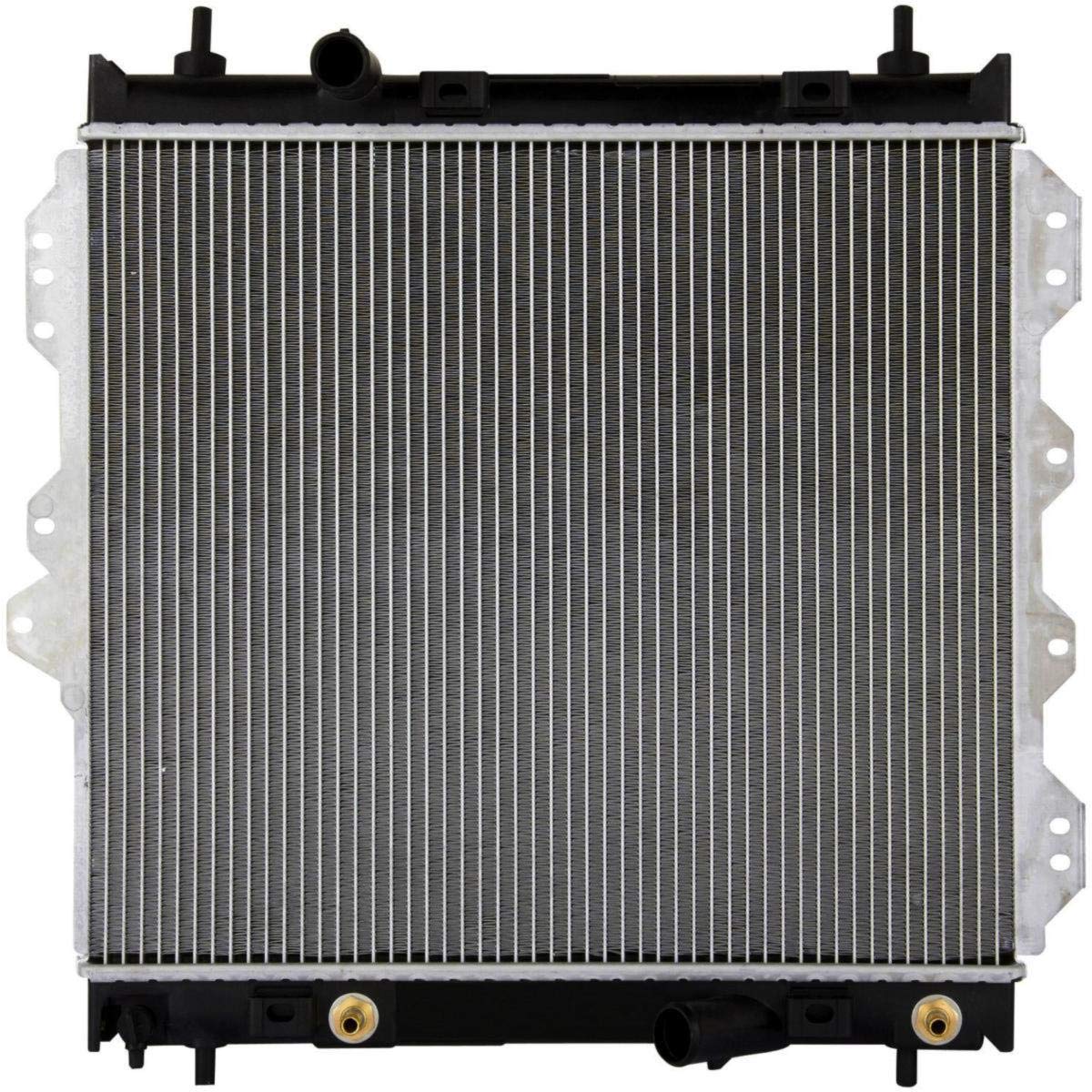 High-Performance 26mm Core AT Aluminum/Plastic Radiator 1 Row for 2003-2009 Chrysler PT Cruiser 2.4L L4 Engine with Oil Cooler - Perfect for Cooling System Upgrades & Engine Overheating Prevention