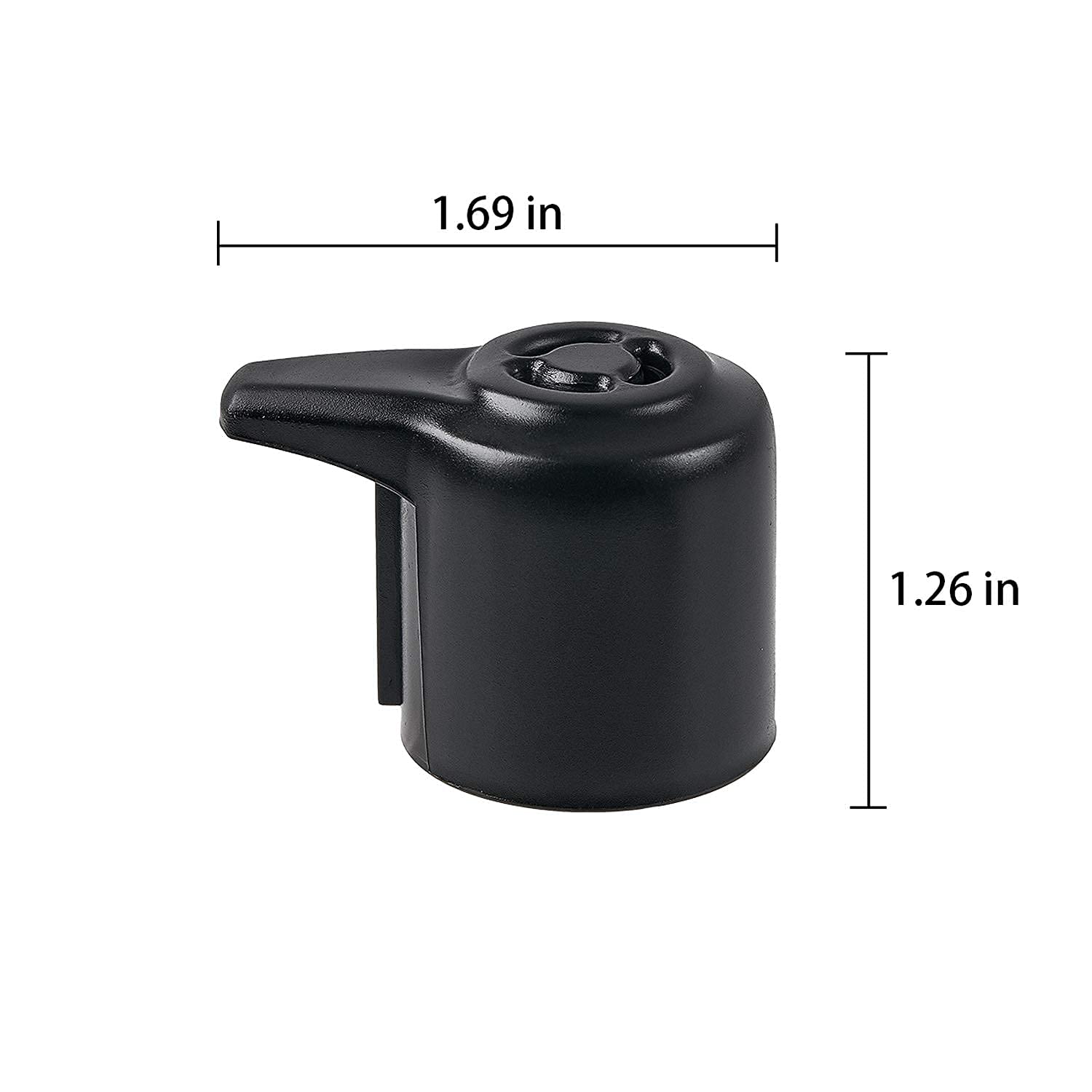 2-Pack Universal Steam Release Valve for Instant Pot 3/5/6/8 Qt - Pressure Cooker Replacement Part & Accessories - Perfect for Quick Steam Release & Safety in Electric Pressure Cooking