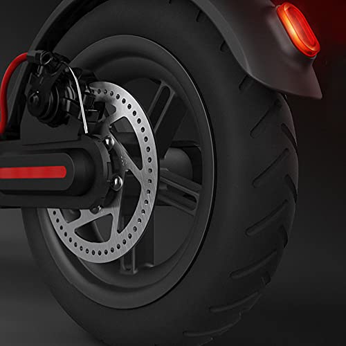 M365 Electric Scooter Rear Wheel Replacement - Durable Rubber Tire with Brake Rotor for Xiaomi M365 Pro & Standard Models | Perfect for Commuting & Urban Travel