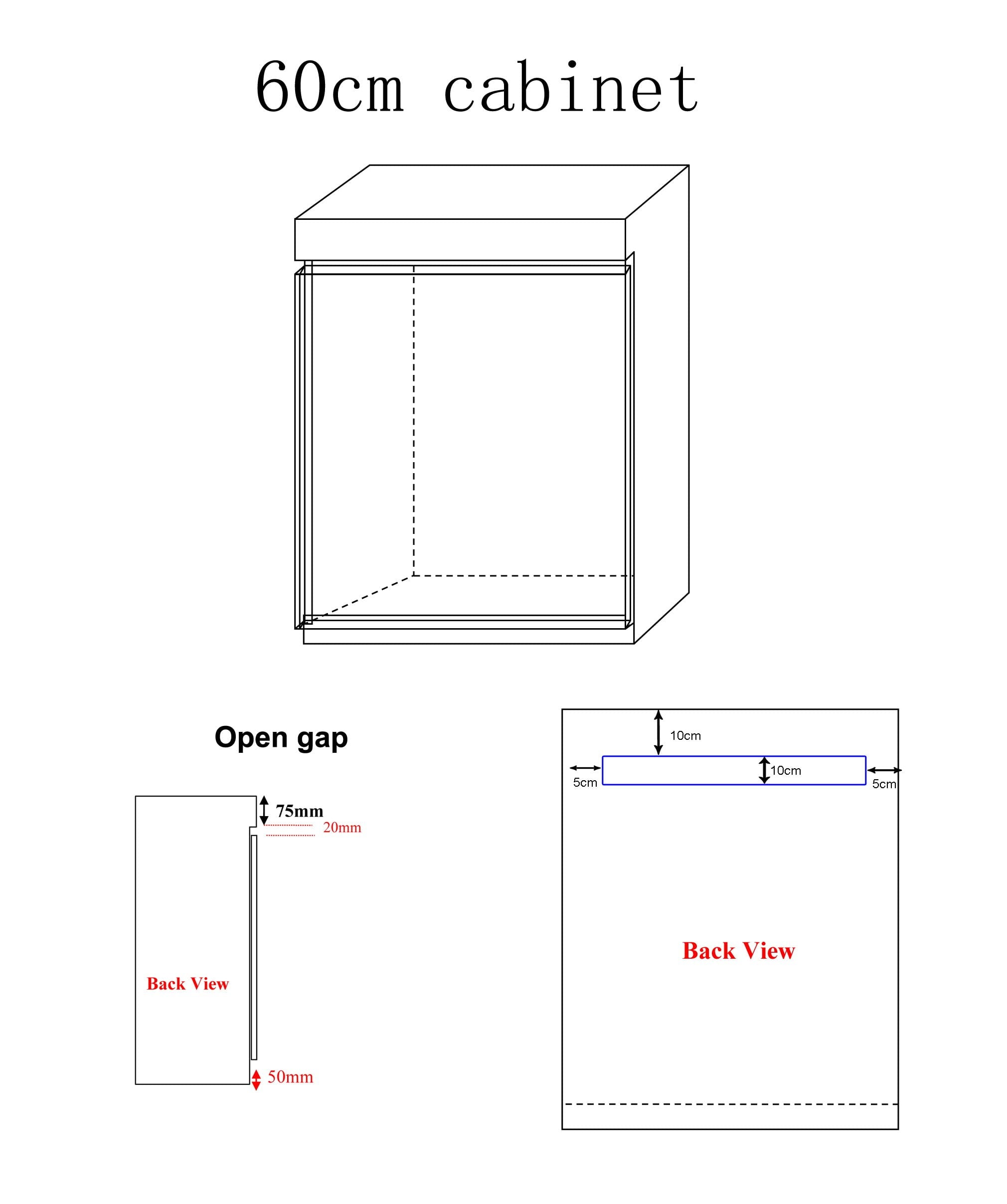 Custom Cabinet for Kitchen & Bathroom - Personalized Storage Solutions for Home Organization & Renovation Projects