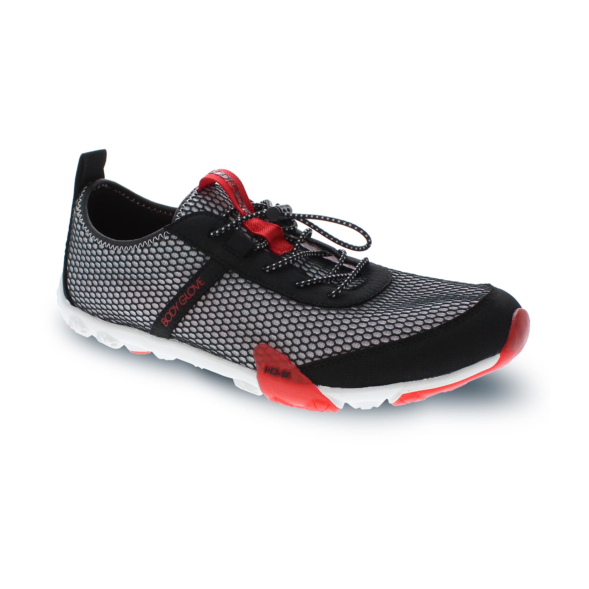 Body Glove Men's Flux Water Shoes - Lightweight Quick-Dry Boat & Beach Shoes for Men, Non-Slip Aqua Socks with Drainage Holes | Perfect for Kayaking, Surfing, Poolside & Water Sports