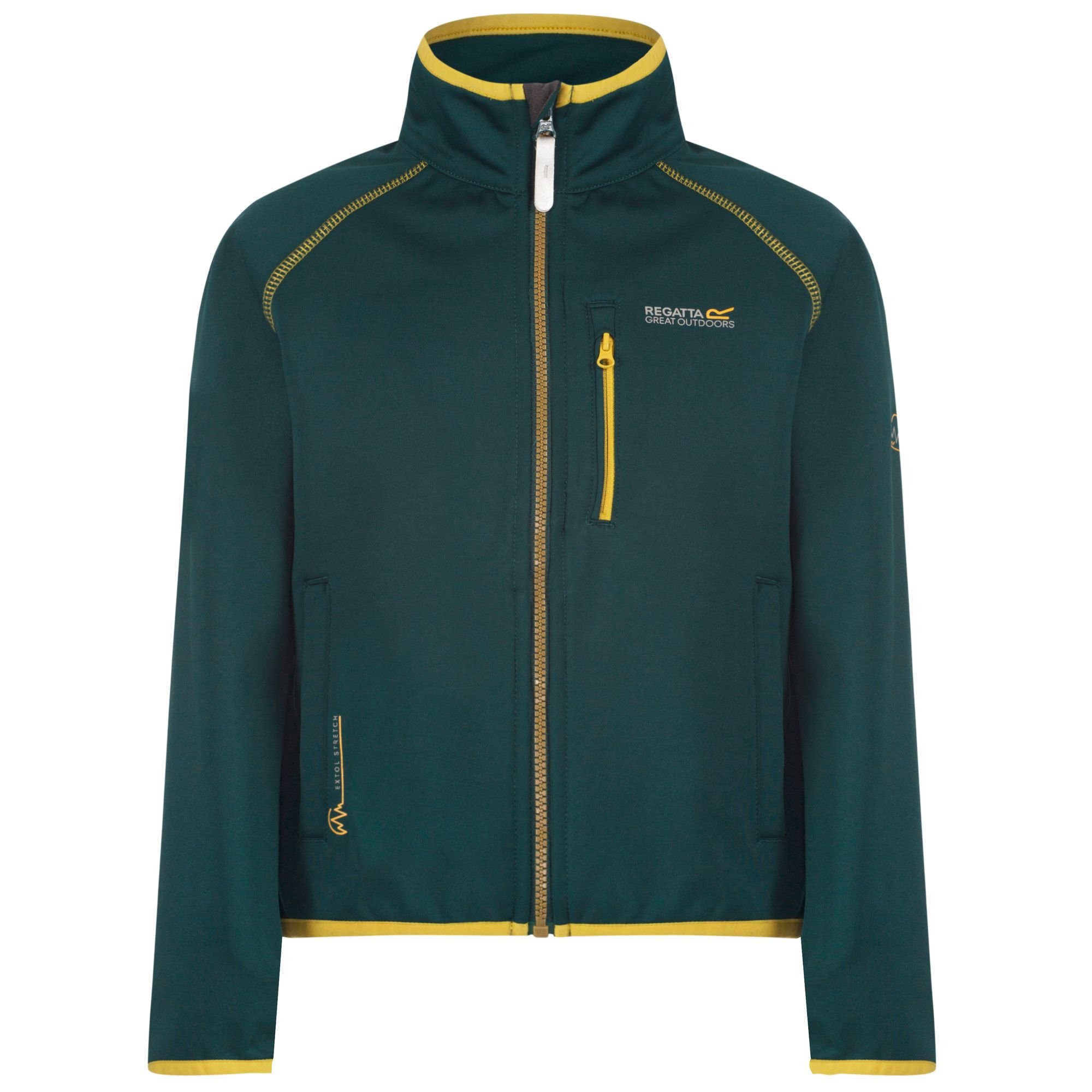 Regatta Great Outdoors Kids' Softshell Jacket - Waterproof & Windproof Winter Coat for Boys & Girls - Perfect for Hiking, Camping & Outdoor Adventures